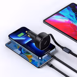 Baseus Enjoyment Smartphone Noir Allume-cigare Charge rapide Auto - Vue supplémentaire 8