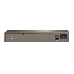 Tenda TEG3210P commutateur réseau Géré Gigabit Ethernet (10/100/1000) Connexion Ethernet, supportant l'alimentation via ce port (PoE) 1U Bronze