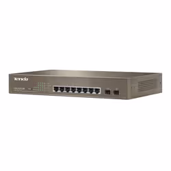 Tenda TEG3210P commutateur réseau Géré Gigabit Ethernet (10/100/1000) Connexion Ethernet, supportant l'alimentation via ce port (PoE) 1U Bronze - Vue supplémentaire 3