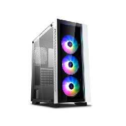 DeepCool Matrexx 55 V3 ADD-RGB WH 3F Midi Tower Noir, Blanc