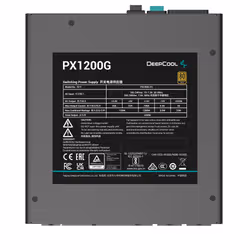 DeepCool PX1200G unité d'alimentation d'énergie 1200 W 20+4 pin ATX ATX Noir - Vue supplémentaire 5