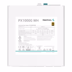 DeepCool PX1000G WH unité d'alimentation d'énergie 1000 W 20+4 pin ATX ATX Blanc - Vue supplémentaire 5