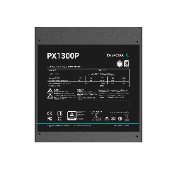 DeepCool PX1300P unité d'alimentation d'énergie 1300 W 20+4 pin ATX ATX Noir