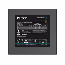 DeepCool PL650D unité d'alimentation d'énergie 650 W 20+4 pin ATX ATX Noir - Vue supplémentaire 3