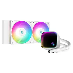 DeepCool LS520 SE WH Processeur Refroidisseur de liquide tout-en-un 12 cm Blanc