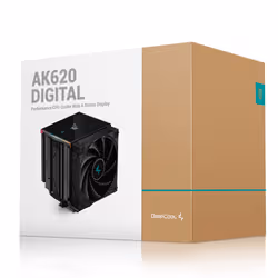 DeepCool AK620 DIGITAL Processeur Refroidisseur d'air 12 cm Noir - Vue supplémentaire 10