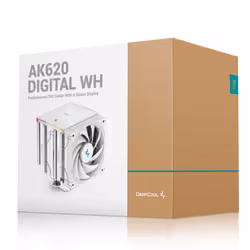 DeepCool AK620 Digital WH Processeur Refroidisseur d'air 12 cm Blanc 1 pièce(s) - Vue supplémentaire 10