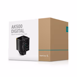 DeepCool AK500 Digital Processeur Refroidisseur d'air 12 cm Noir - Vue supplémentaire 9