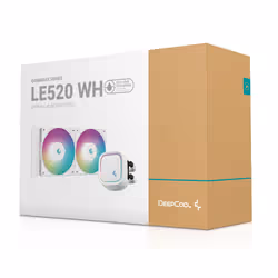 DeepCool LE520 WH Processeur Refroidisseur de liquide tout-en-un 12 cm Blanc - Vue supplémentaire 7