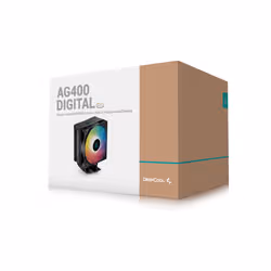 DeepCool AG400 Digital BK ARGB Processeur Refroidisseur d'air 12 cm Noir 1 pièce(s) - Vue supplémentaire 10