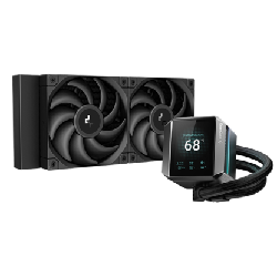 DeepCool MYSTIQUE 240 Processeur Refroidisseur de liquide tout-en-un 12 cm Noir 1 pièce(s)