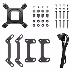 DeepCool MYSTIQUE 240 Processeur Refroidisseur de liquide tout-en-un 12 cm Noir 1 pièce(s) - Vue supplémentaire 3