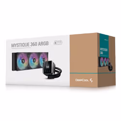 DeepCool MYSTIQUE 360 ARGB Processeur Refroidisseur de liquide tout-en-un 12 cm Noir 1 pièce(s) - Vue supplémentaire 6