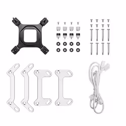DeepCool Mystique 240 WH ARGB Processeur Refroidisseur de liquide tout-en-un 12 cm Blanc 1 pièce(s) - Vue supplémentaire 5
