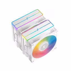 DeepCool AG620 WH ARGB V2 Carte SIM, Carte-mère Refroidisseur d'air 12 cm Blanc 1 pièce(s) - Vue supplémentaire 2