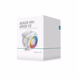 DeepCool AG620 WH ARGB V2 Carte SIM, Carte-mère Refroidisseur d'air 12 cm Blanc 1 pièce(s) - Vue supplémentaire 6
