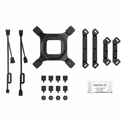 DeepCool AG620 BK ARGB V2 Carte SIM, Carte-mère Refroidisseur d'air 12 cm Noir 1 pièce(s) - Vue supplémentaire 5