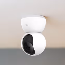 Xiaomi Mi Home Security Camera 360° Tourelle Caméra de sécurité IP Intérieure Plafond/Mur/Bureau - Vue supplémentaire 5