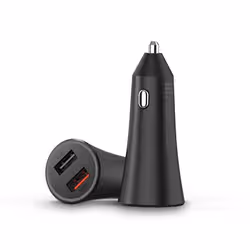 Xiaomi Mi 37W Dual-Port Car Charger Universel Noir Allume-cigare Auto - Vue supplémentaire 3
