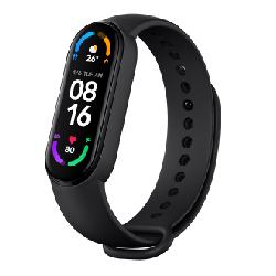 Xiaomi Mi Smart Band 6 AMOLED Brassard tracker d’activité 3,96 cm (1.56") Noir (BHR4951GL)