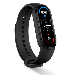 Xiaomi Mi Smart Band 6 AMOLED Brassard tracker d’activité 3,96 cm (1.56") Noir (BHR4951GL)