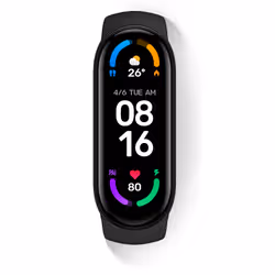 Xiaomi Mi Smart Band 6 AMOLED Brassard tracker d’activité 3,96 cm (1.56") Noir (BHR4951GL) - Vue supplémentaire 4