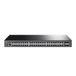 TP-Link TL-SG3452X commutateur réseau Géré L2+ Gigabit Ethernet (10/100/1000) 1U Noir (TL-SG3452X)