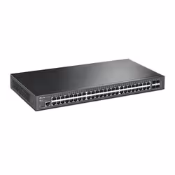 TP-Link TL-SG3452X commutateur réseau Géré L2+ Gigabit Ethernet (10/100/1000) 1U Noir (TL-SG3452X) - Vue supplémentaire 4