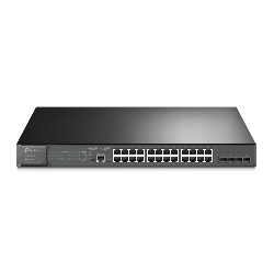 TP-LINK TL-SG3428MP commutateur réseau Géré L2/L2+ Gigabit Ethernet (10/100/1000) Connexion Ethernet, supportant l'alimentation