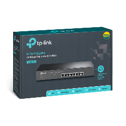 TP-Link TL-SG1008 commutateur réseau Non-géré Gigabit Ethernet (10/100/1000) Noir (TL-SG1008)