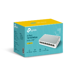 TP-LINK TL-SF1008D commutateur réseau Non-géré Fast Ethernet (10/100) Blanc (TL-SF1008D)
