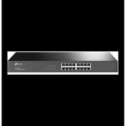 TP-LINK TL-SG1016 commutateur réseau Non-géré Gigabit Ethernet (10/100/1000) 1U Noir