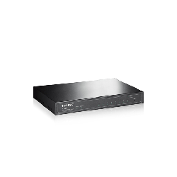TP-LINK TL-SG2008 commutateur réseau Géré Gigabit Ethernet (10/100/1000) Noir (TL-SG2008)
