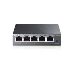 TP-Link TL-SG105E commutateur réseau Géré L2 Gigabit Ethernet (10/100/1000) Noir (TL-SG105E)