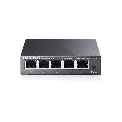 TP-Link TL-SG105E commutateur réseau Géré L2 Gigabit Ethernet (10/100/1000) Noir (TL-SG105E)