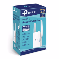TP-Link RE605X prolongateur réseau Répéteur réseau Blanc 10, 100, 1000 Mbit/s (RE605X) - Vue supplémentaire 4