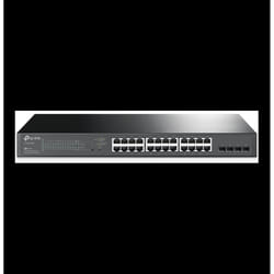 TP-LINK TL-SG2428P commutateur réseau Gigabit Ethernet (10/100/1000) Noir Connexion Ethernet, supportant l'alimentation via ce p