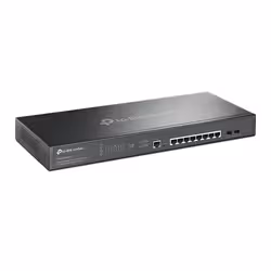 TP-Link Omada SG3210XHP-M2 commutateur réseau Géré L2+ 2.5G Ethernet (100/1000/2500) Connexion Ethernet, supportant l'alimentation via ce port (PoE) 1U Noir - Vue supplémentaire 2