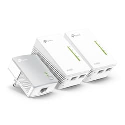 TP-LINK TL-WPA4220T KIT Adaptateur réseau CPL 300 Mbit/s Ethernet/LAN Wifi Blanc 3 pièce(s) (TL-WPA4220T KIT)