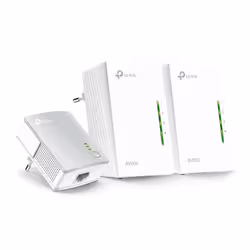 TP-LINK TL-WPA4220T KIT Adaptateur réseau CPL 300 Mbit/s Ethernet/LAN Wifi Blanc 3 pièce(s) (TL-WPA4220T KIT) - Vue supplémentaire 2