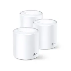 TP-Link DECO X60(3-PACK) système Wi-Fi maillé Bi-bande (2,4 GHz / 5 GHz) Wi-Fi 6 (802.11ax) Blanc 2 Interne (DECO X60(3-PACK))