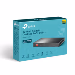 TP-LINK TL-SG1210MP commutateur réseau Non-géré Gigabit Ethernet (10/100/1000) Connexion Ethernet, supportant l'alimentation via - Vue supplémentaire 4