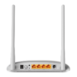 TP-LINK TD-W8961N routeur sans fil Fast Ethernet Monobande (2,4 GHz) 4G Gris, Blanc (TD-W8961N)