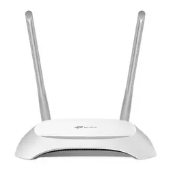 TP-LINK TL-WR840N routeur sans fil Fast Ethernet Monobande (2,4 GHz) Gris, Blanc (TL-WR840N)