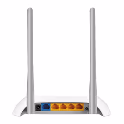 TP-LINK TL-WR840N routeur sans fil Fast Ethernet Monobande (2,4 GHz) Gris, Blanc (TL-WR840N) - Vue supplémentaire 3