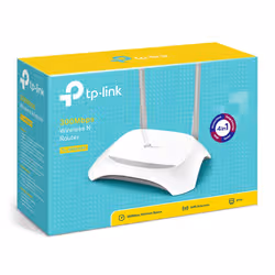 TP-LINK TL-WR840N routeur sans fil Fast Ethernet Monobande (2,4 GHz) Gris, Blanc (TL-WR840N) - Vue supplémentaire 4