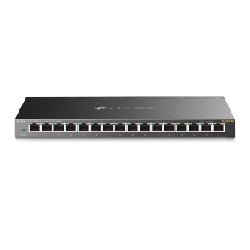 TP-Link TL-SG116E Non-géré L2 Gigabit Ethernet (10/100/1000) Noir