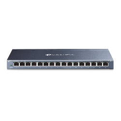 TP-Link TL-SG116 commutateur réseau Non-géré Gigabit Ethernet (10/100/1000) Noir (TL-SG116)