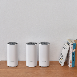 TP-LINK Deco E4 (3-pack) Bi-bande (2,4 GHz / 5 GHz) Blanc, Gris 2 Interne