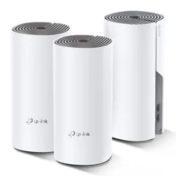 TP-LINK Deco E4 (3-pack) Bi-bande (2,4 GHz / 5 GHz) Blanc, Gris 2 Interne